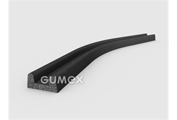 Pryžový mikroporézní profil tvaru